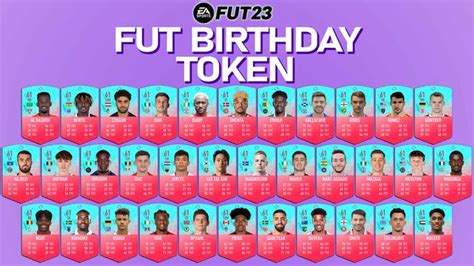 fut birthday token tracker|FIFA 23 FUT Birthday Token Tracker: Swaps,。